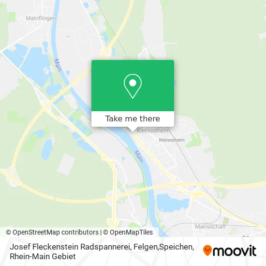 Карта Josef Fleckenstein Radspannerei, Felgen,Speichen