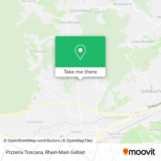 Карта Pizzeria Toscana