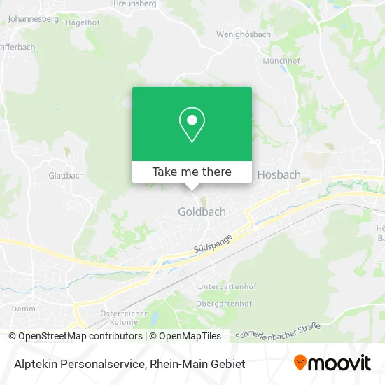 Карта Alptekin Personalservice