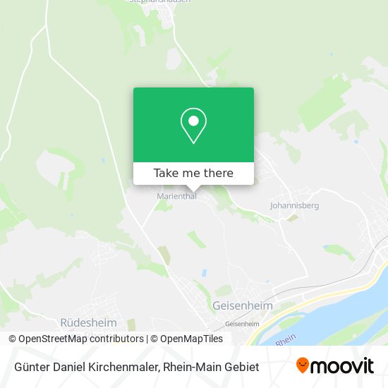 Günter Daniel Kirchenmaler map
