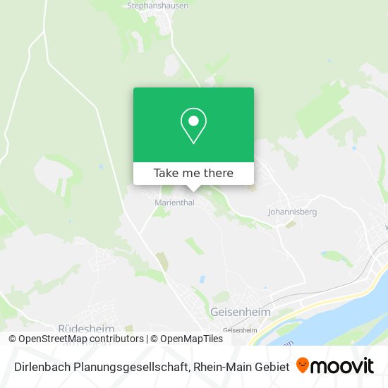 Dirlenbach Planungsgesellschaft map