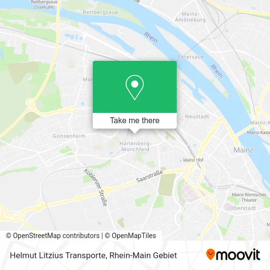 Карта Helmut Litzius Transporte