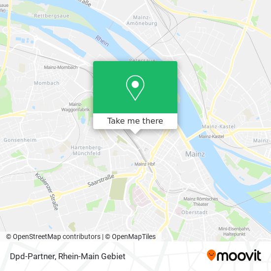 Карта Dpd-Partner