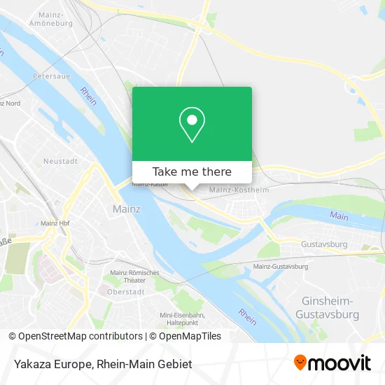 Карта Yakaza Europe