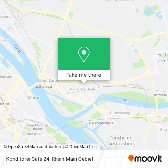 Карта Konditorei Café 24
