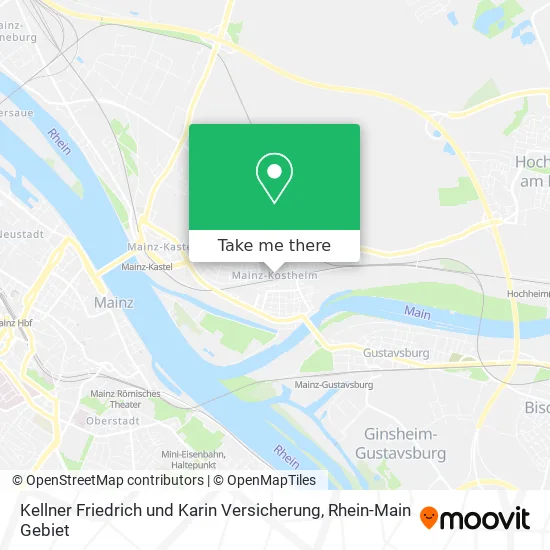 Карта Kellner Friedrich und Karin Versicherung