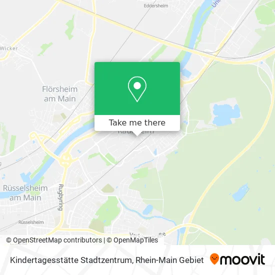 Карта Kindertagesstätte Stadtzentrum