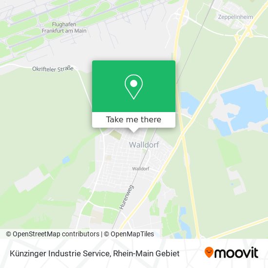 Карта Künzinger Industrie Service