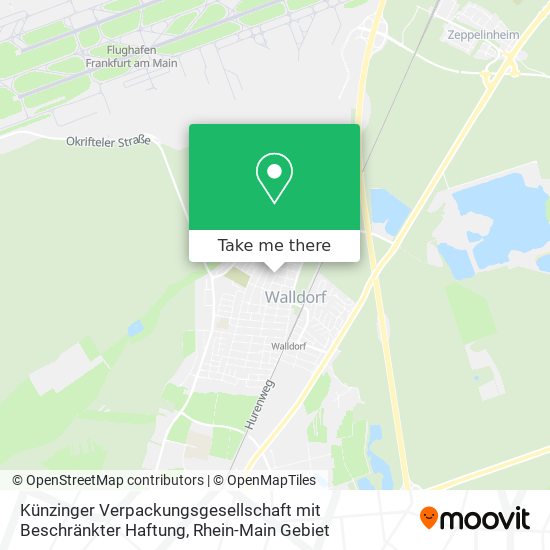 Künzinger Verpackungsgesellschaft mit Beschränkter Haftung map