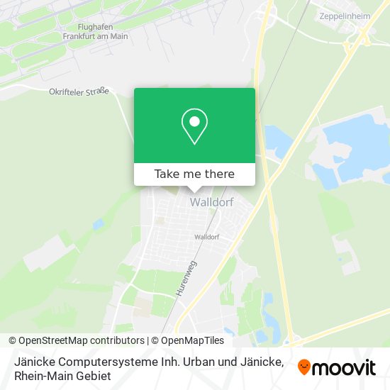 Jänicke Computersysteme Inh. Urban und Jänicke map