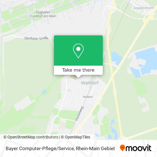 Bayer Computer-Pflege/Service map