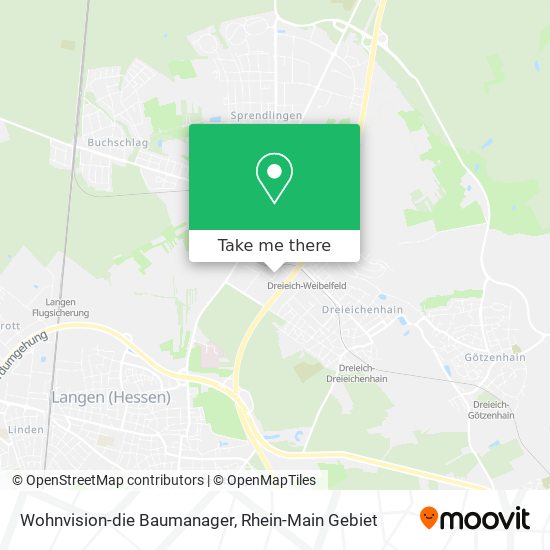 Wohnvision-die Baumanager map