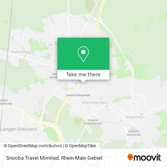 Snooba Travel Mimited map