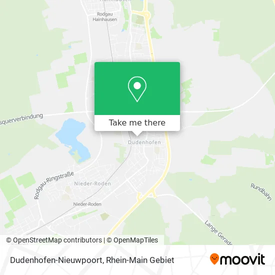 Карта Dudenhofen-Nieuwpoort