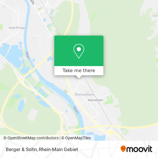 Карта Berger & Sohn