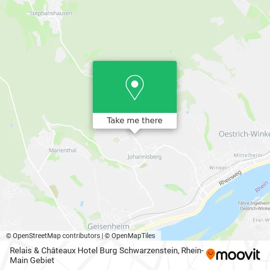 Карта Relais & Châteaux Hotel Burg Schwarzenstein