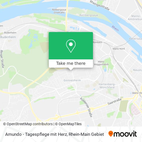 Amundo - Tagespflege mit Herz map