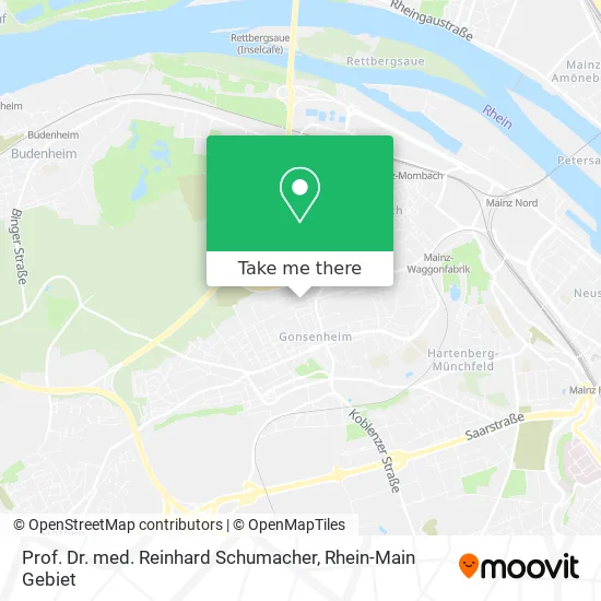 Карта Prof. Dr. med. Reinhard Schumacher