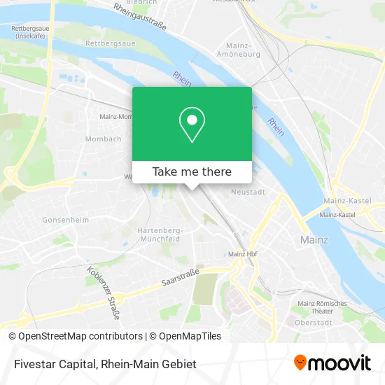 Карта Fivestar Capital