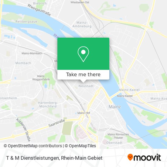 T & M Dienstleistungen map