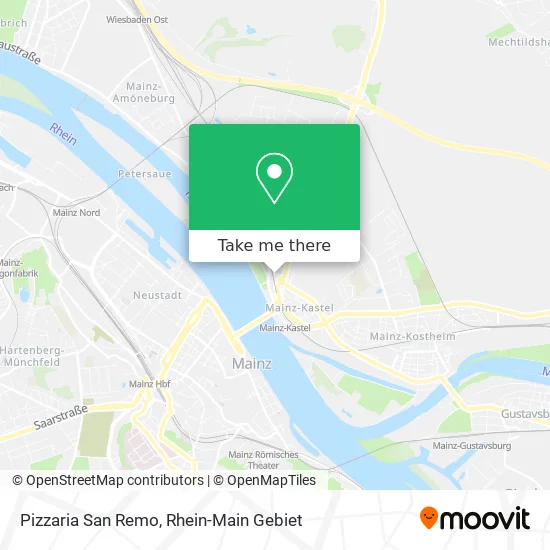 Карта Pizzaria San Remo