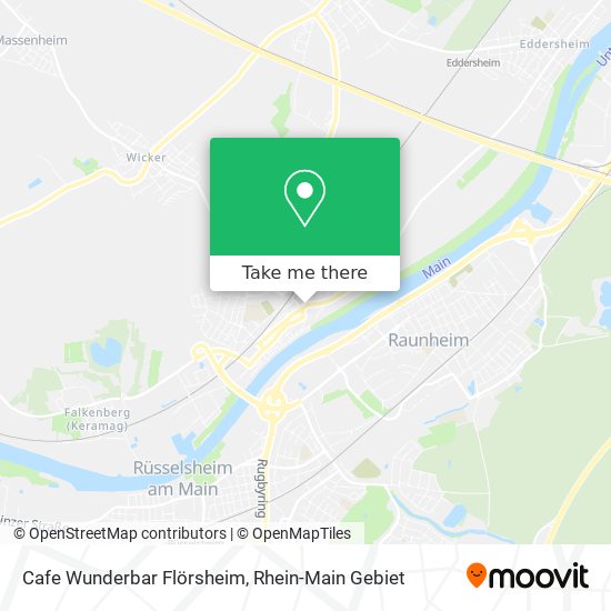 Карта Cafe Wunderbar Flörsheim