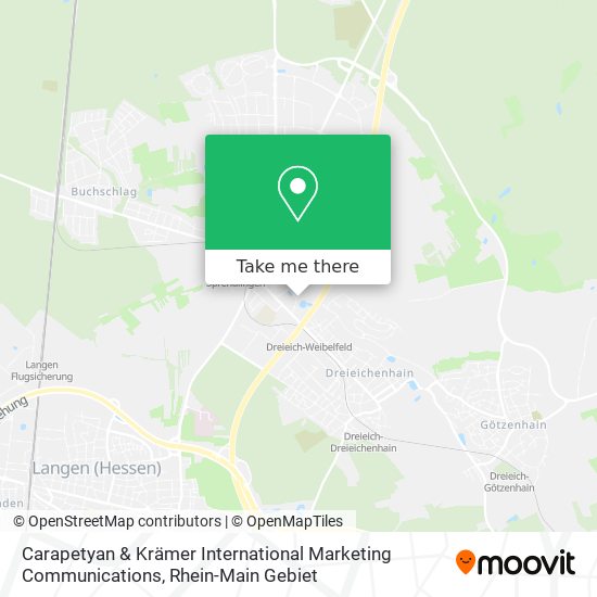 Carapetyan & Krämer International Marketing Communications map