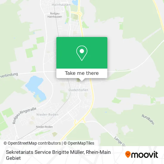 Карта Sekretariats Service Brigitte Müller