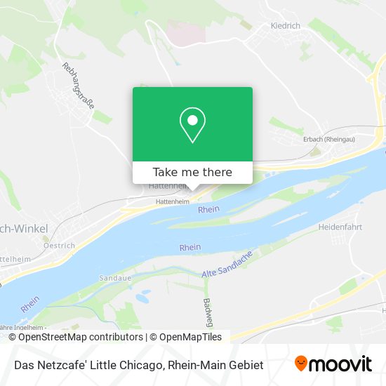 Das Netzcafe' Little Chicago map