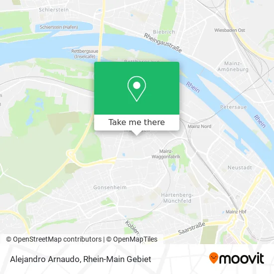 Карта Alejandro Arnaudo