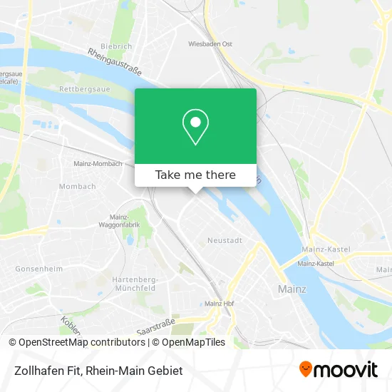 Карта Zollhafen Fit