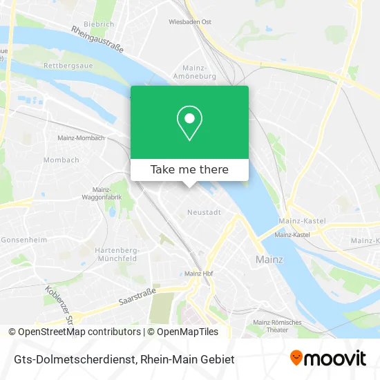 Карта Gts-Dolmetscherdienst