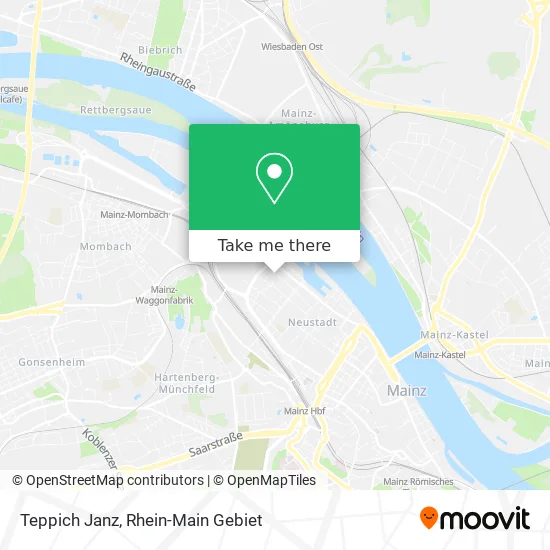 Карта Teppich Janz