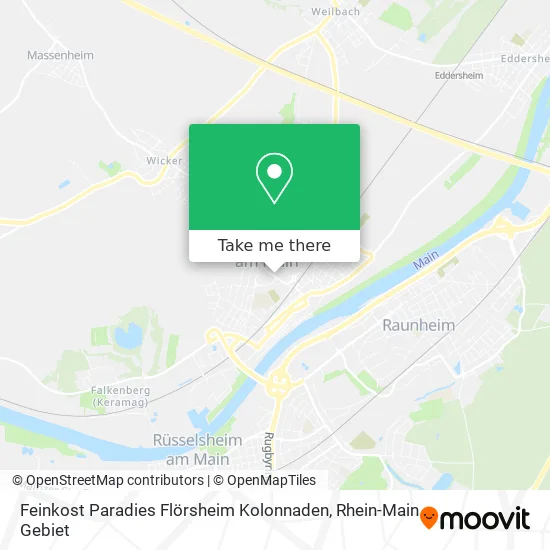 Карта Feinkost Paradies Flörsheim Kolonnaden