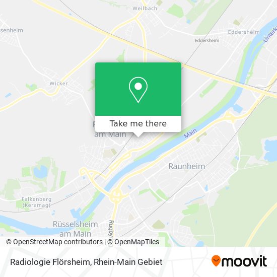 Radiologie Flörsheim map