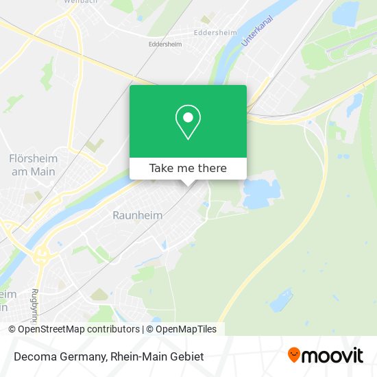 Decoma Germany map