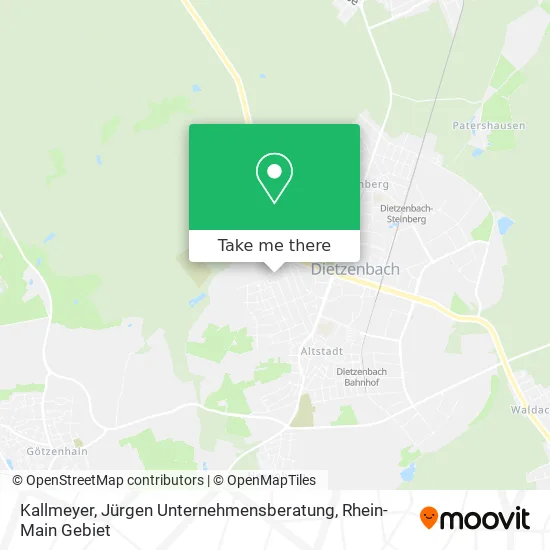 Карта Kallmeyer, Jürgen Unternehmensberatung