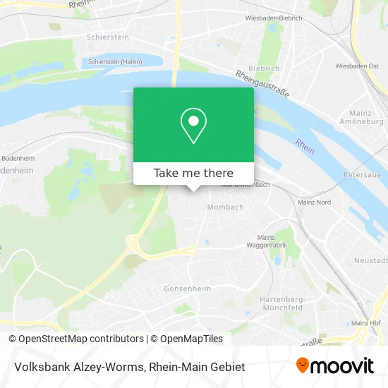 Карта Volksbank Alzey-Worms