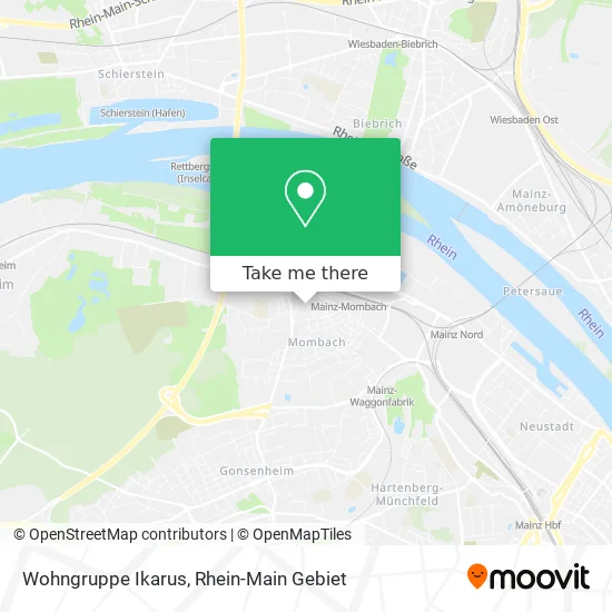 Карта Wohngruppe Ikarus