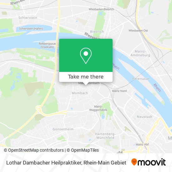 Lothar Dambacher Heilpraktiker map