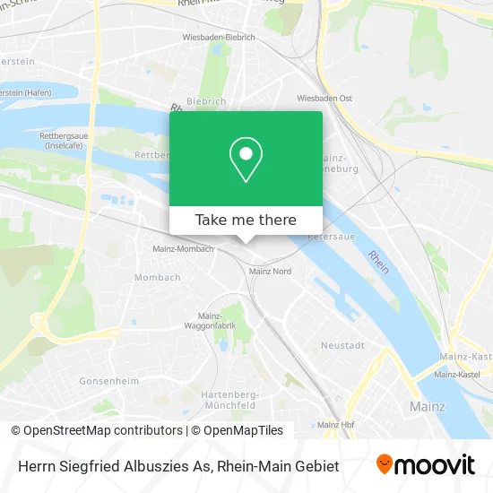 Карта Herrn Siegfried Albuszies As