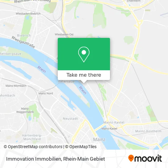 Карта Immovation Immobilien