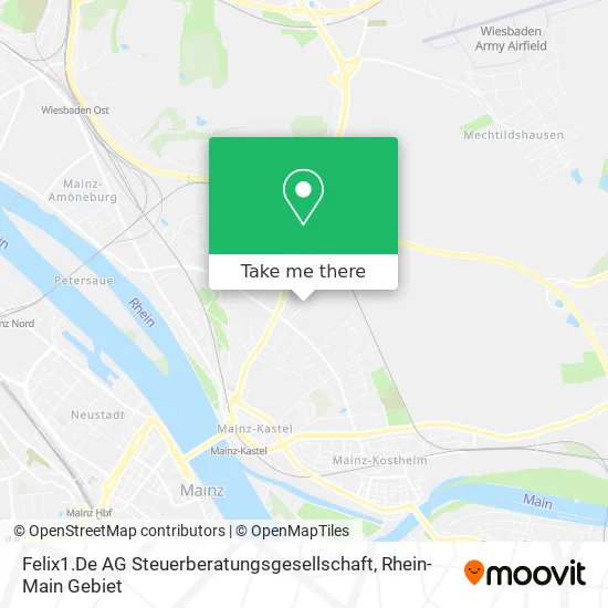 Карта Felix1.De AG Steuerberatungsgesellschaft