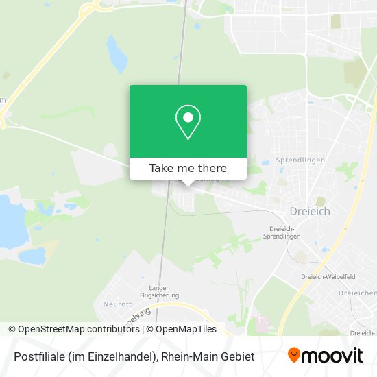 Postfiliale (im Einzelhandel) map