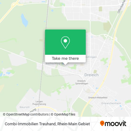 Combi-Immobilien Treuhand map