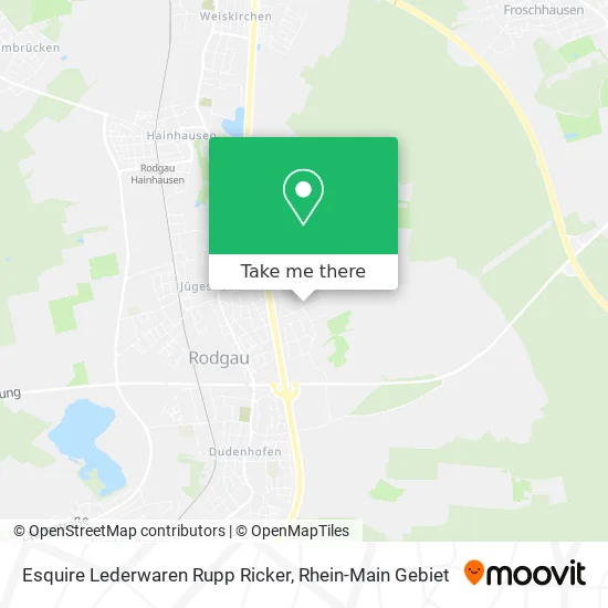Карта Esquire Lederwaren Rupp Ricker