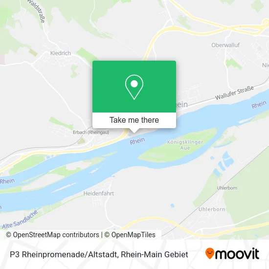 Карта P3 Rheinpromenade/Altstadt