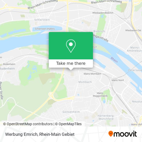 Werbung Emrich map