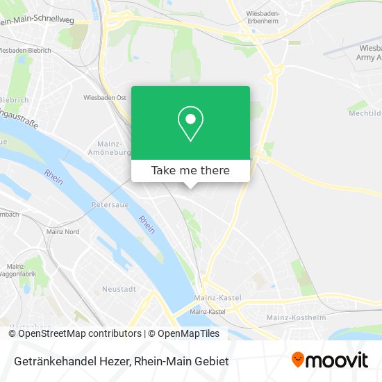 Getränkehandel Hezer map