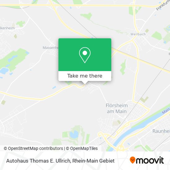 Autohaus Thomas E. Ullrich map